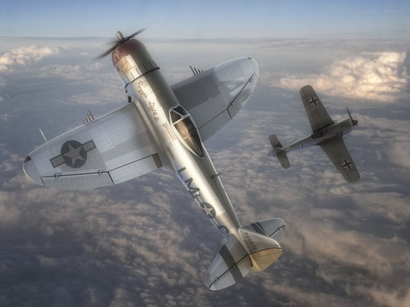Воздушный бой FW 190