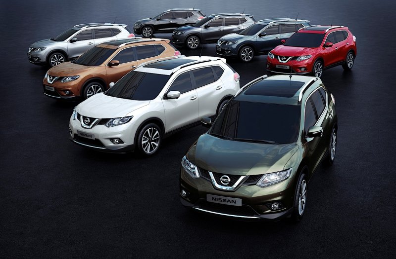 Nissan x-Trail 3 поколения