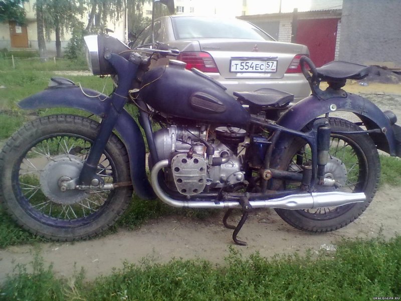 Реставрация мотоцикла к 750