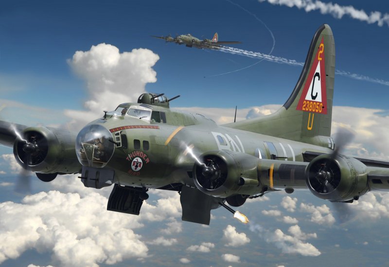 Б-17 бомбардировщик