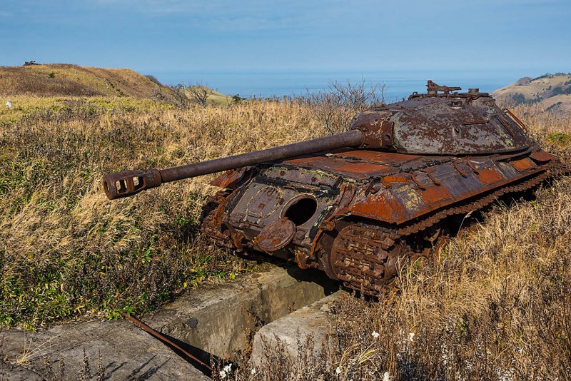 Остров Шикотан танки