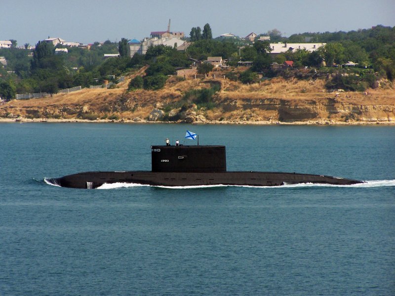 Подводная лодка Черноморского флота ЧФ АЛРОСА