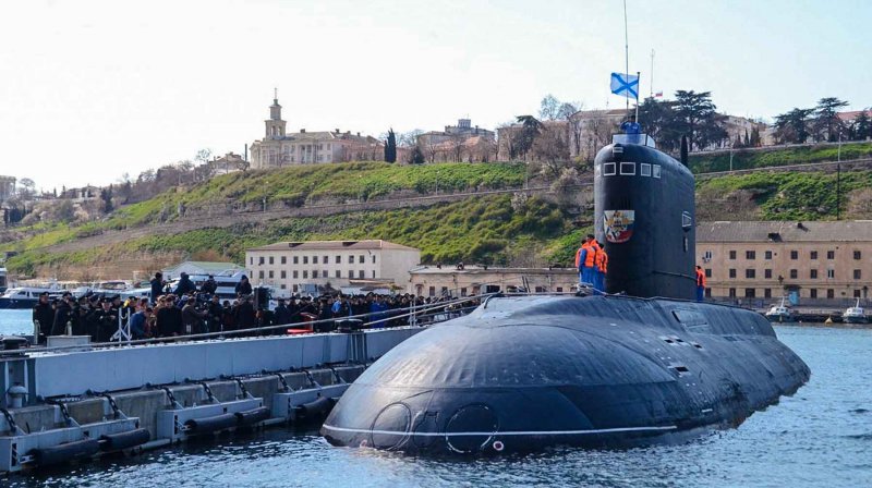 Подводная лодка ЧФ Севастополь
