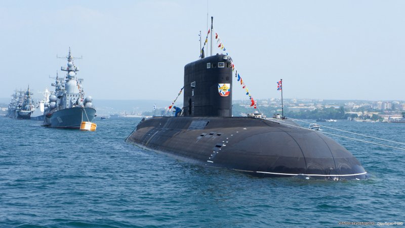 Подводная лодка ЧФ Севастополь