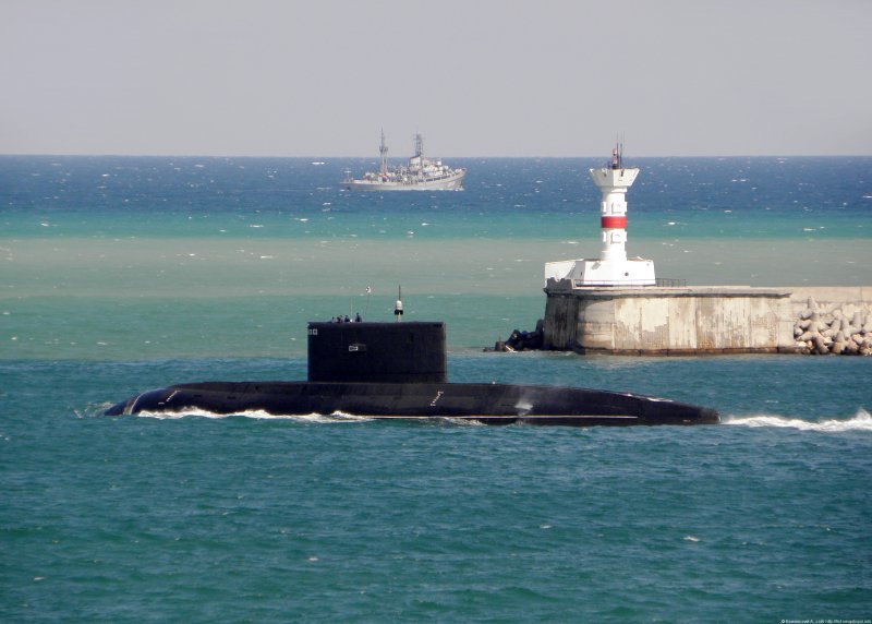 Подводная лодка ЧФ Севастополь