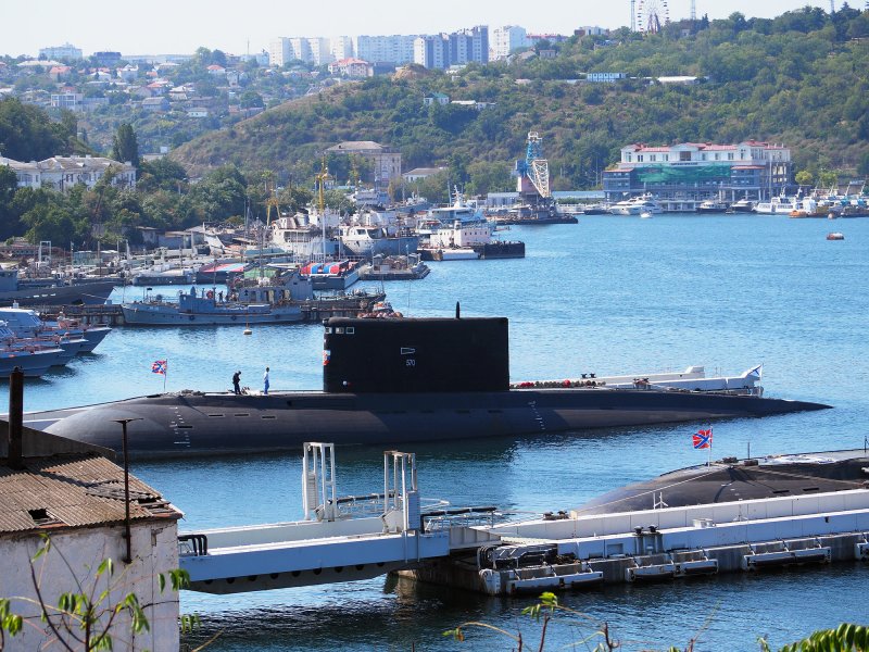 Подводная лодка ЧФ Севастополь