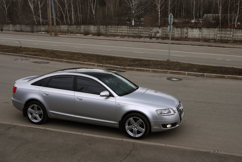 2005 Audi a6 с 6 серебристая