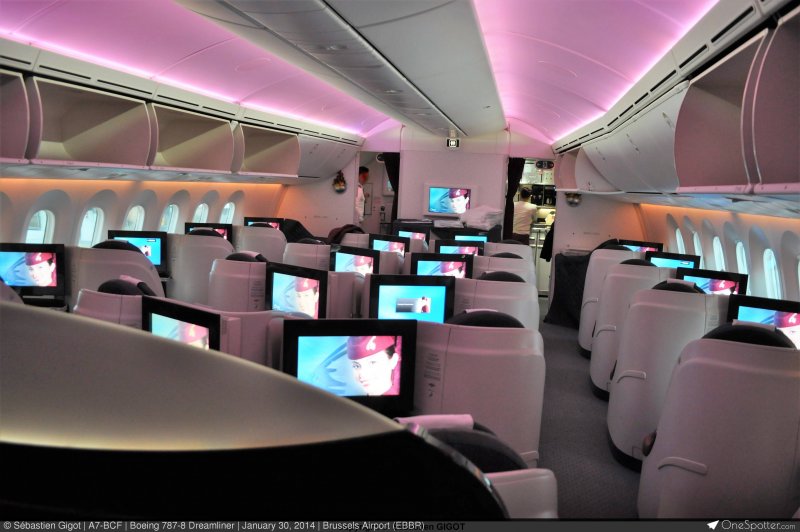 Боинг 787-8 Дримлайнер Qatar Airways