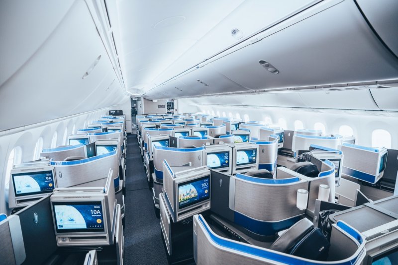 Boeing 787 Dreamliner салон