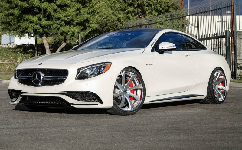 Мерседес s63 АМГ белый