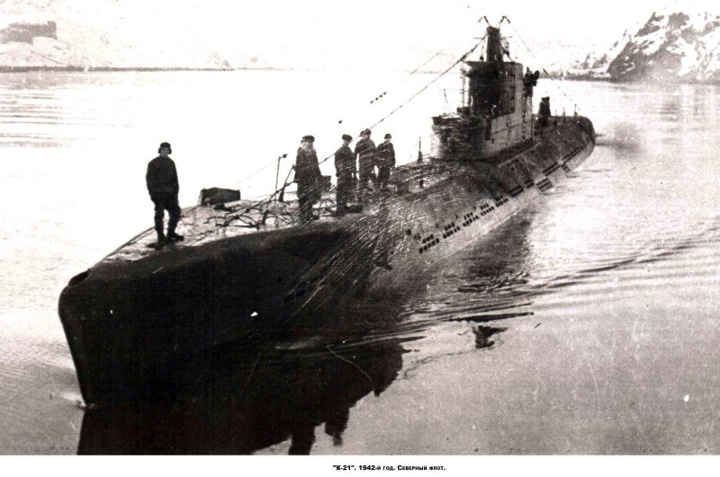 Советская крейсерская дизель-электрическая подводная лодка к-55.