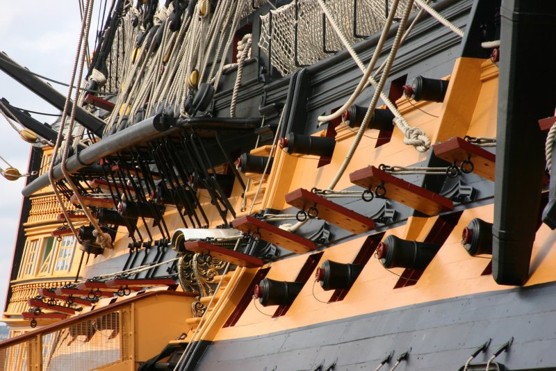 Модель корабля HMS Victory музей
