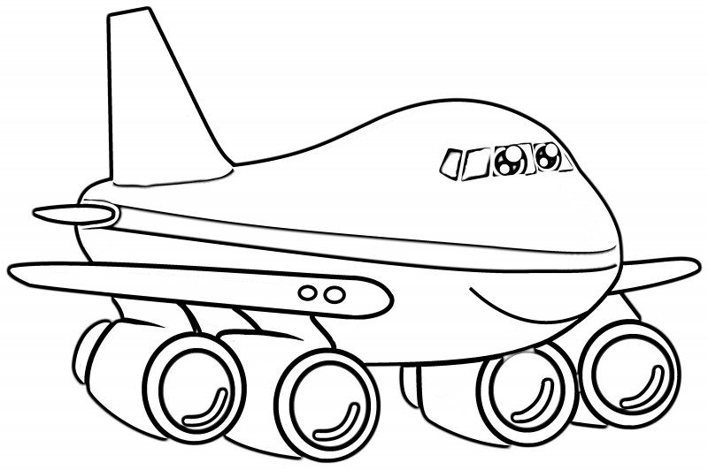 P51 Mustang раскраска