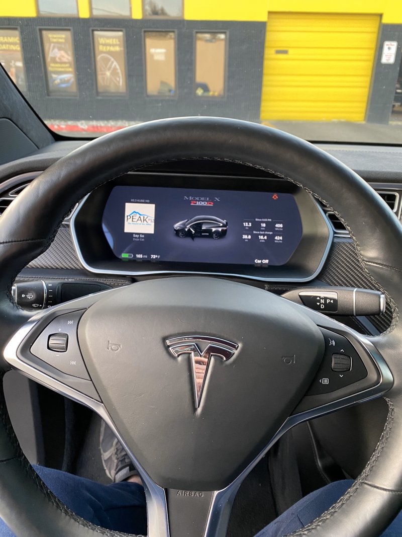 Tesla model x руль