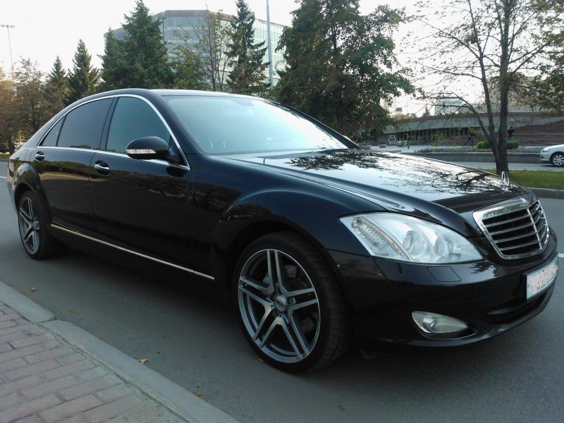 Мерседес s500 w221