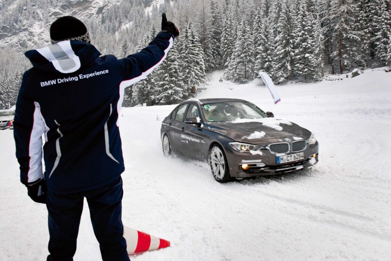 BMW Driving experience зима