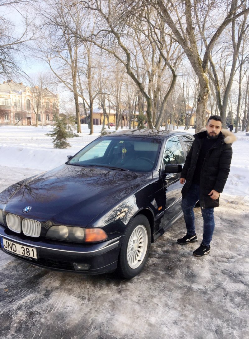 БМВ зима с парнями