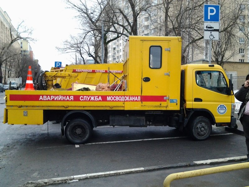 Аварийная машина ЗИЛ Мосводоканал