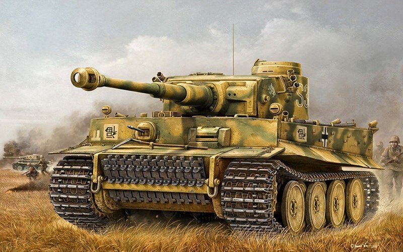 Танки вермахта тигр