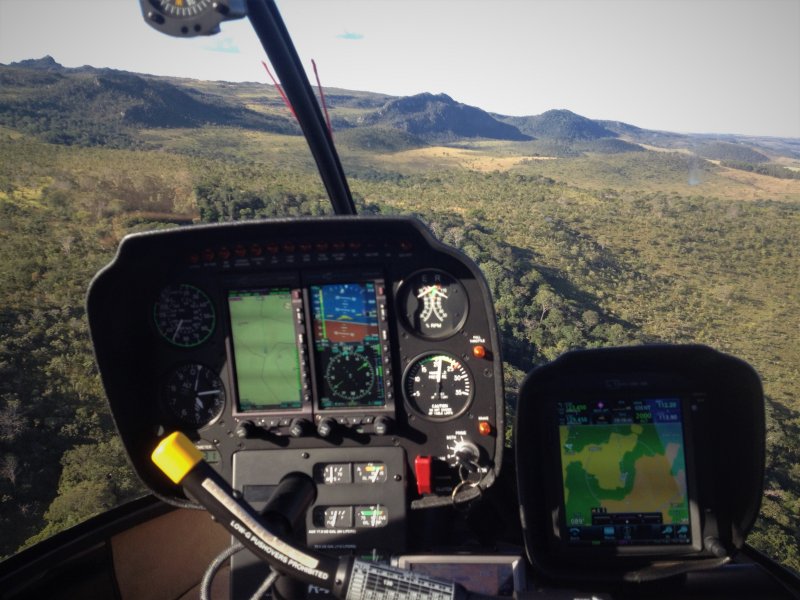 Robinson r44 интерьер