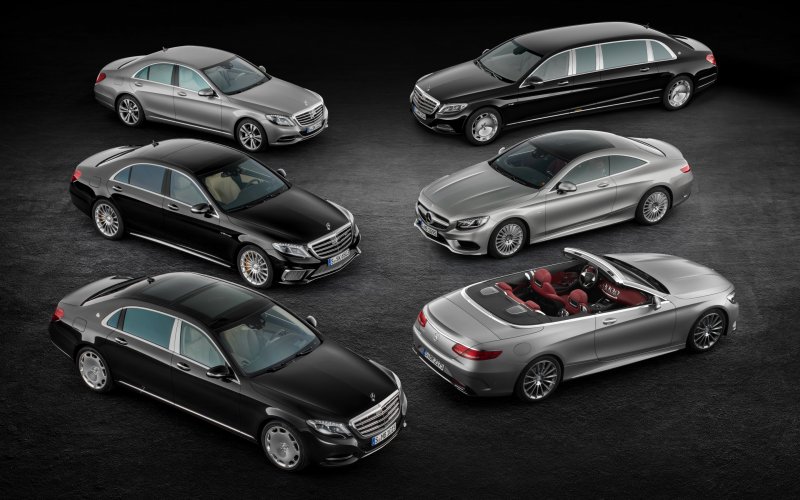 Mercedes Benz s class Evolution