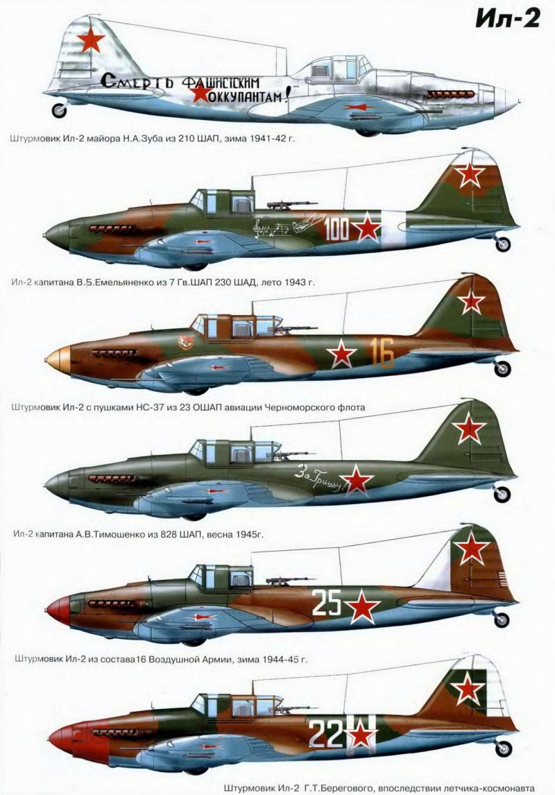 Самолёты СССР второй мировой