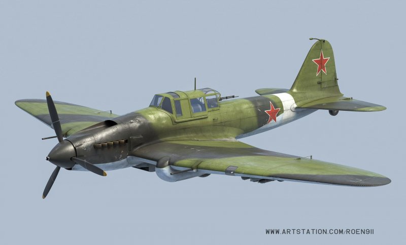 Штурмовик Ильюшин ил-2