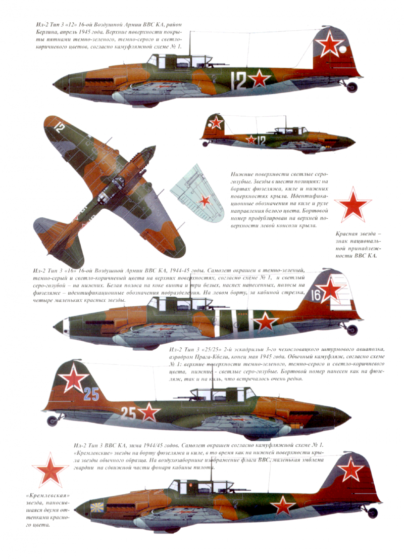 Ил-2 Штурмовик окраска