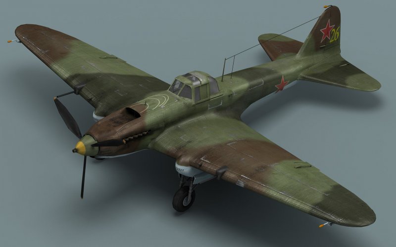 Ил-2 Штурмовик модель
