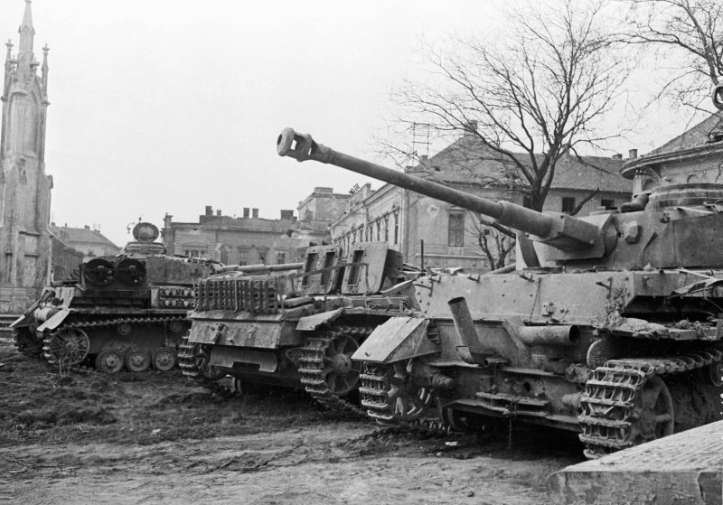 Секешфехервар Венгрия 1945
