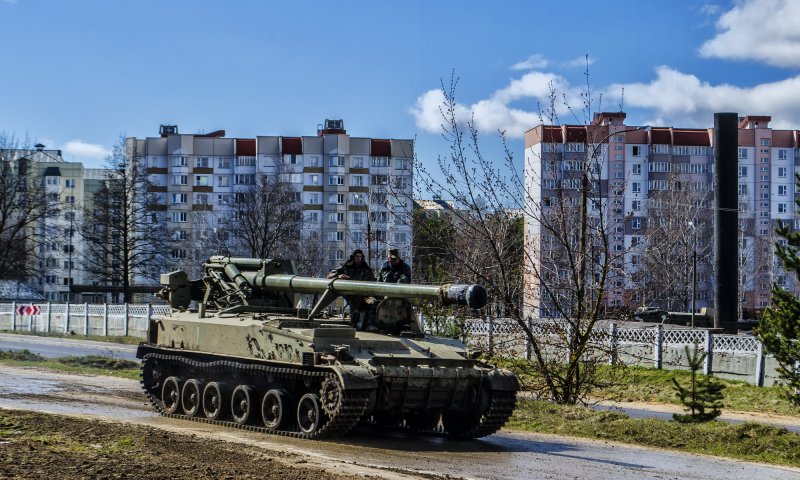 Танки в Щелково