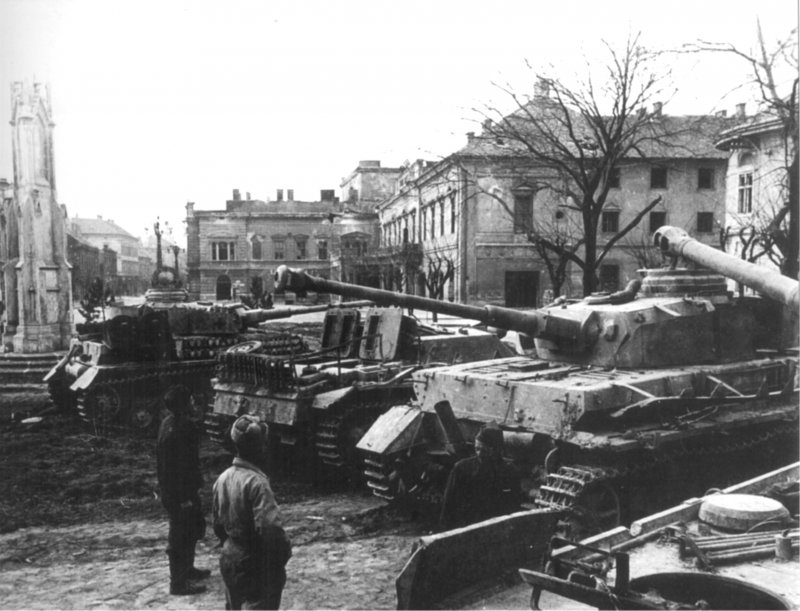 Секешфехервар Венгрия 1945