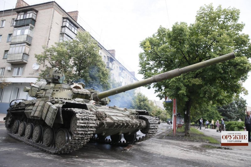 Т-64бв на востоке Украины