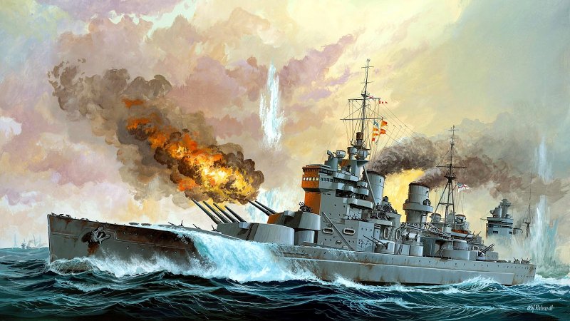 Морские сражения 2 мировой войны