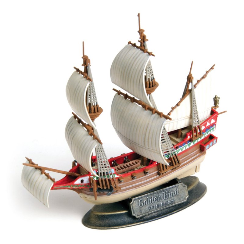 Модель для сборки звезда "Галеон "Золотая Лань", масштаб 1:350