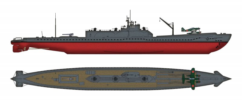 Подводная лодка авианосец i-400