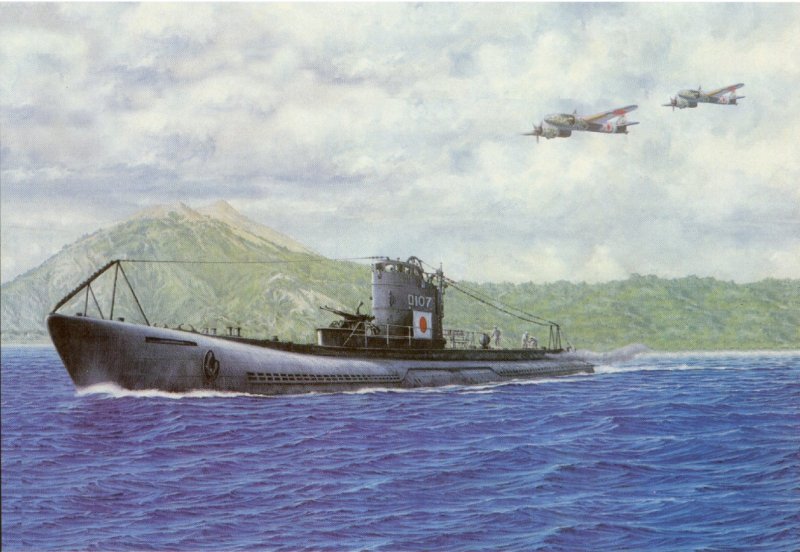 Подводная лодка Japanese i-400 class Submarine