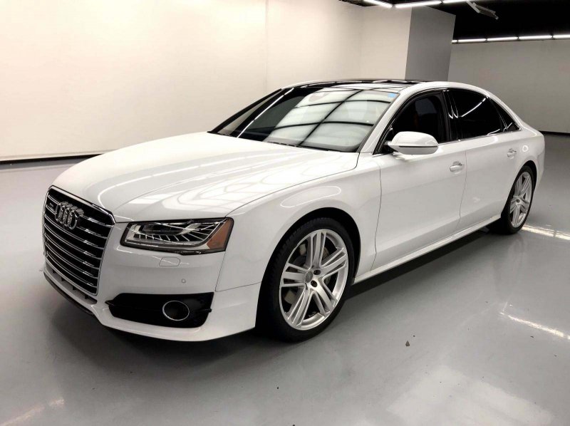 Audi a8 2016 White