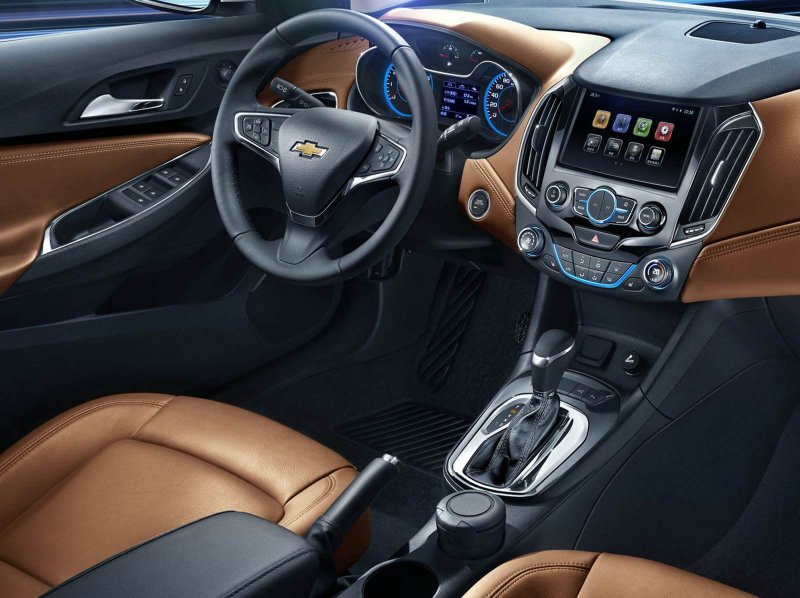 Chevrolet Cruze 2016 салон