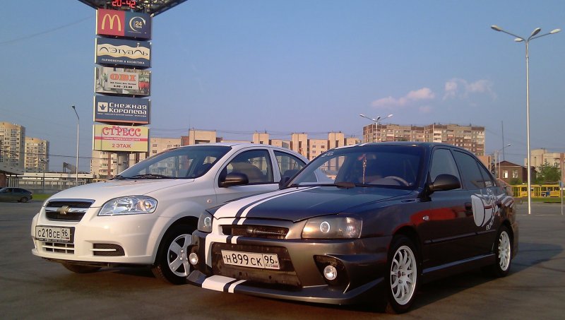 Шевроле акцент 2008