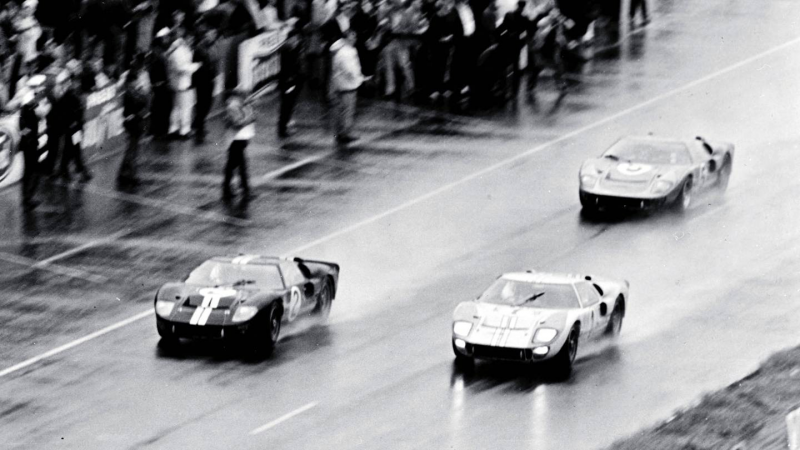 Ford gt40 Леман финиш