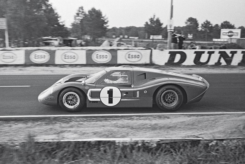 Форд gt 1967 Леман