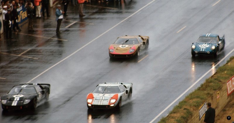 Ford gt40 Леман финиш