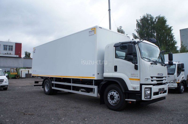 Isuzu fvr34 изотермический фургон