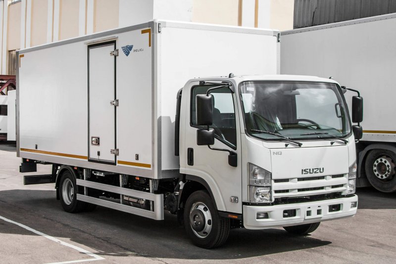 Isuzu NPR 75 считывание скорости