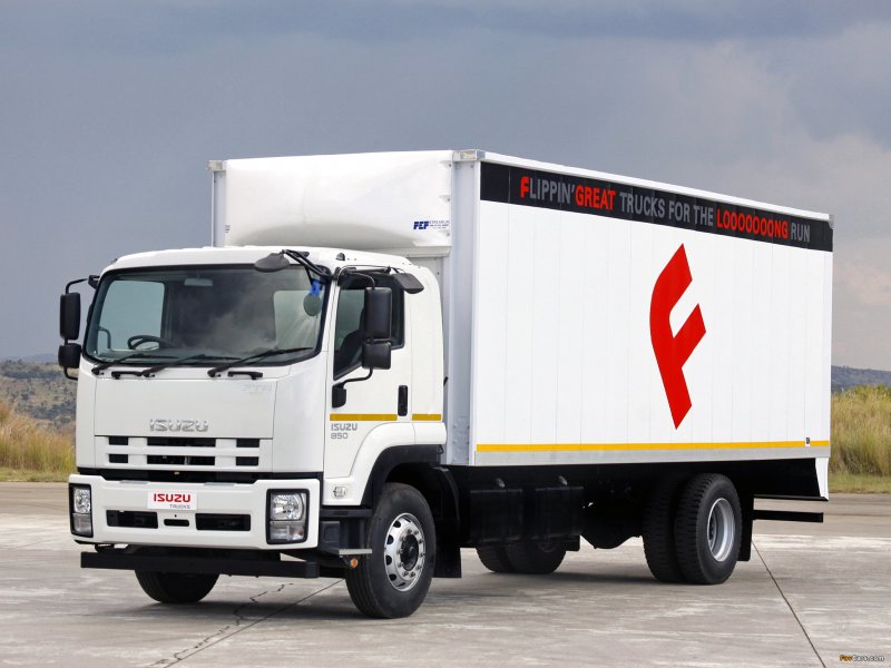 Isuzu fvr34 промтоварный фургон