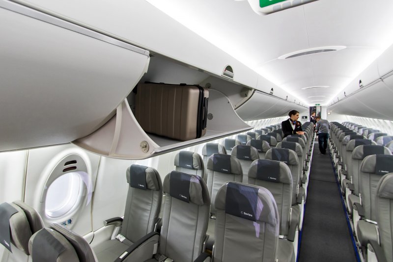 Bombardier 100 салон