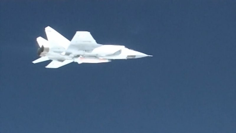 Миг-31 ракета кинжал пуск