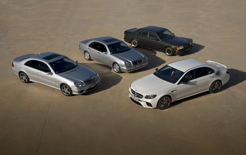 Модельный ряд Mercedes e63