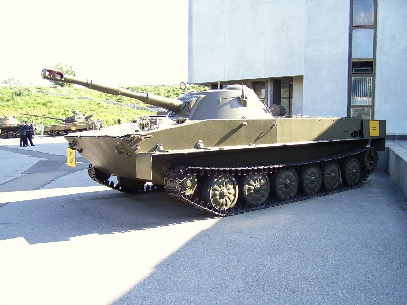 Пт-76 плавающий танк